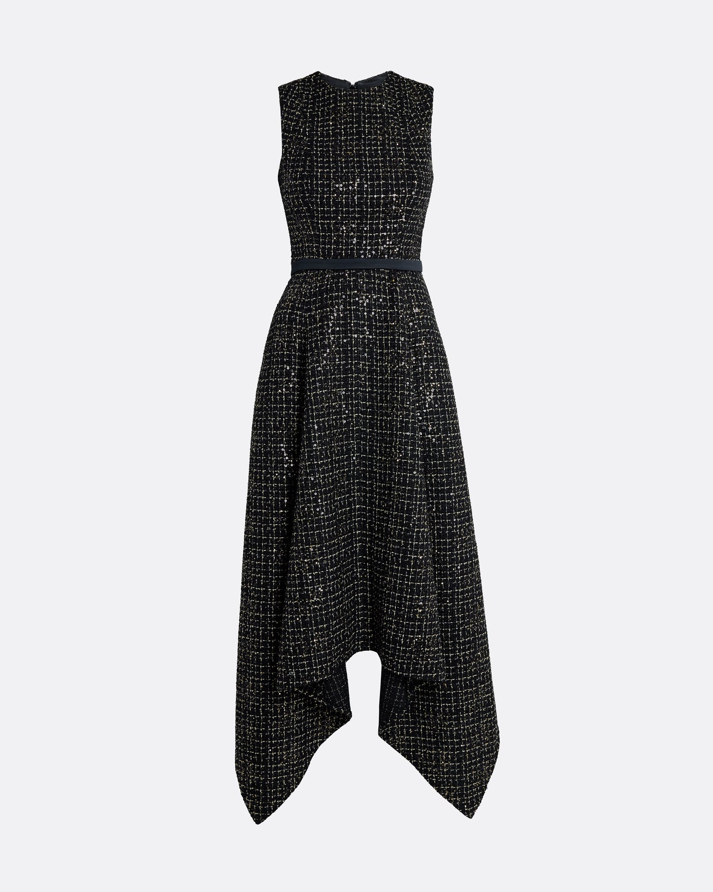 Okimi Dress in Black & Gold