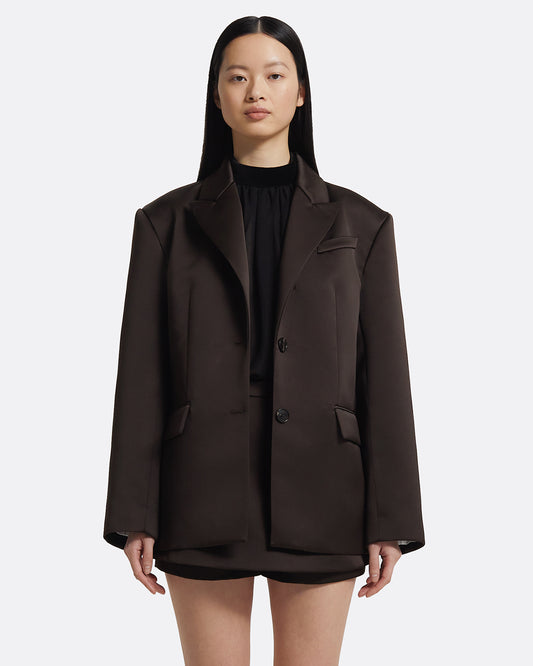 Maurissa Jacket in Peat Brown