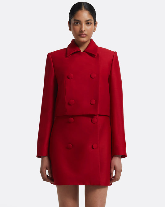 Yui Jacket in Radiant Red