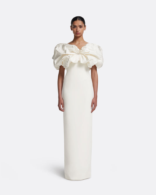 Billie Long Dresses In Ivory