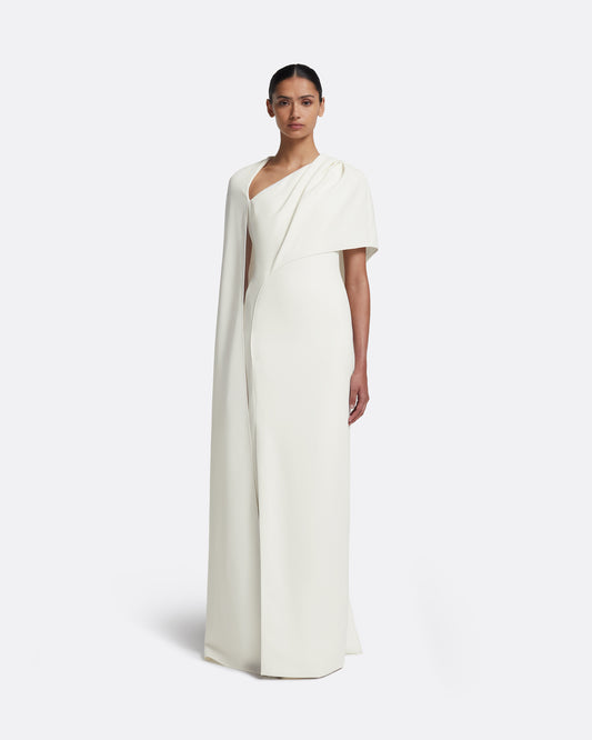 Contessa Long Dress in Ivory