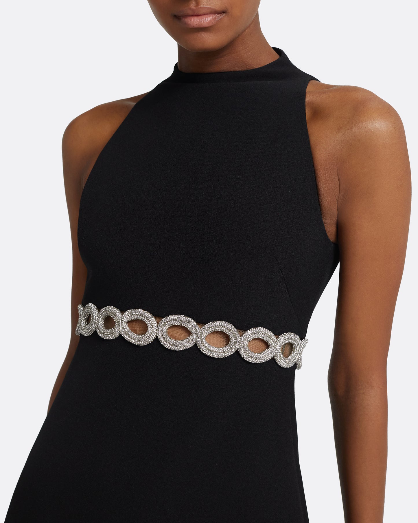 Jalian Short Dress in Black