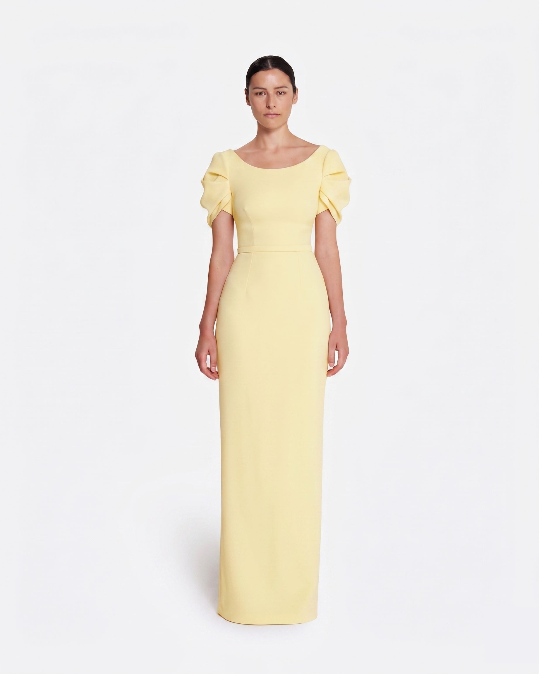 loafers for formal dress Harper Maxi Dress ~ Pale Yellow Chiffon – Show Me Your Mumu