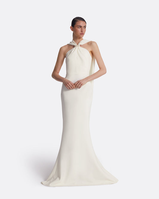 Lilien Ivory long Dress
