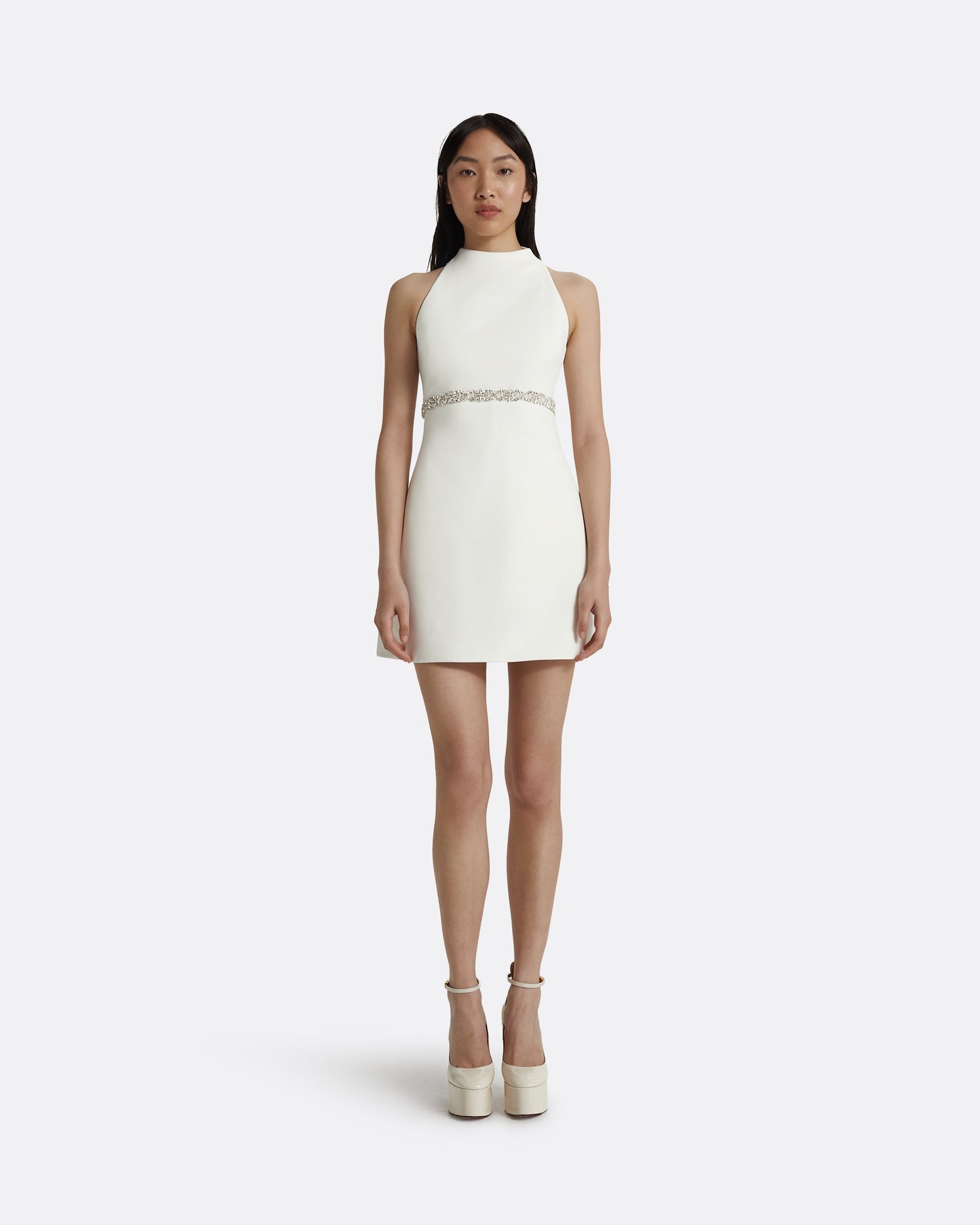Jasie Ivory Short Dress