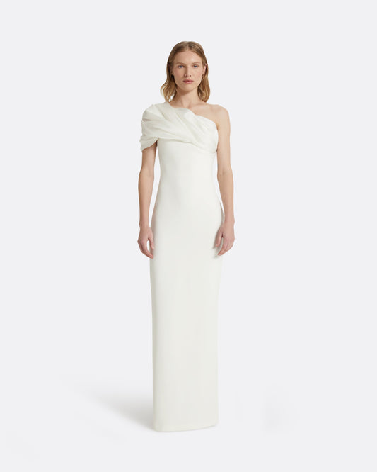 Portan Ivory Long Dress