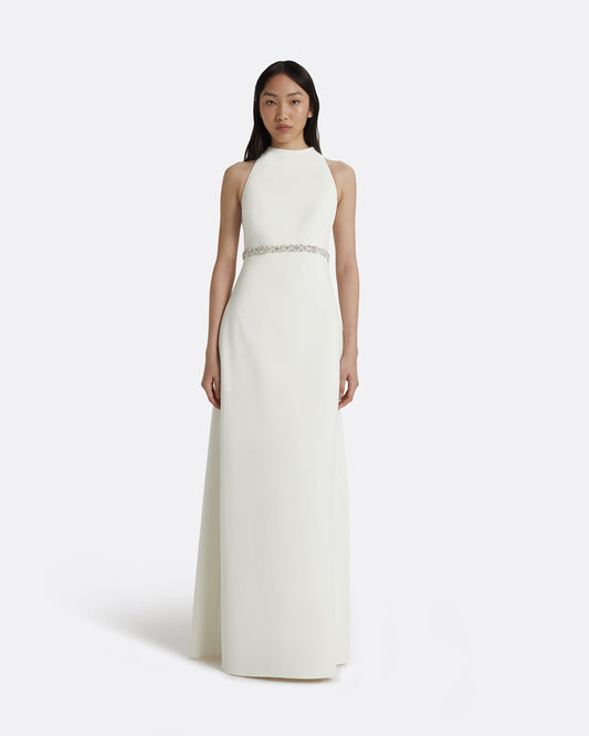 Joules Ivory Long Dress