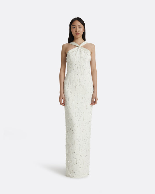 Elspeth Ivory Long Dress