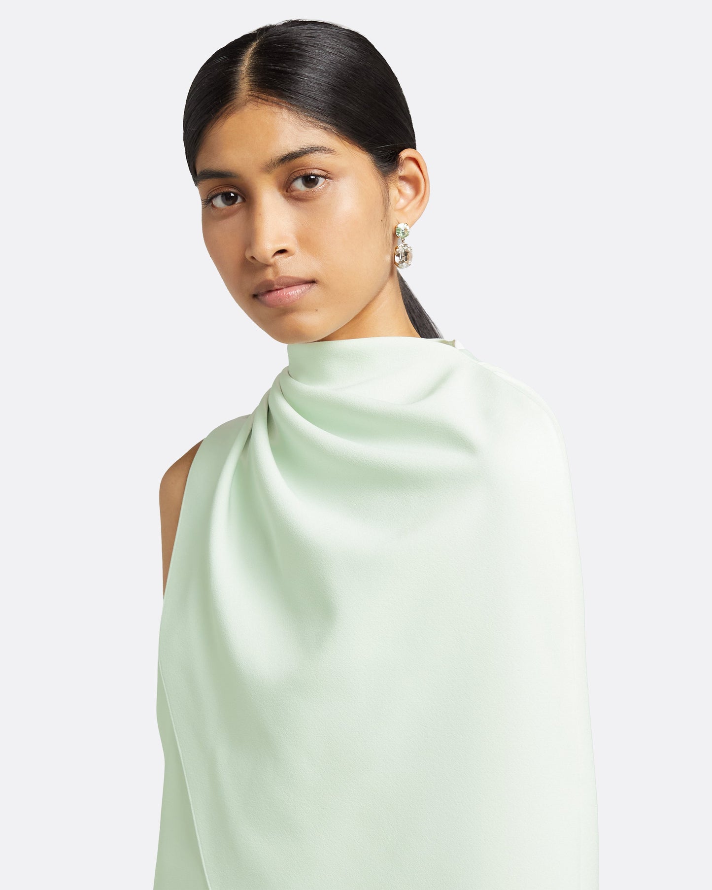 Margareta Spearmint Short Dress