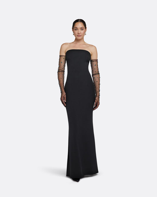 Soshin Black Long Dress