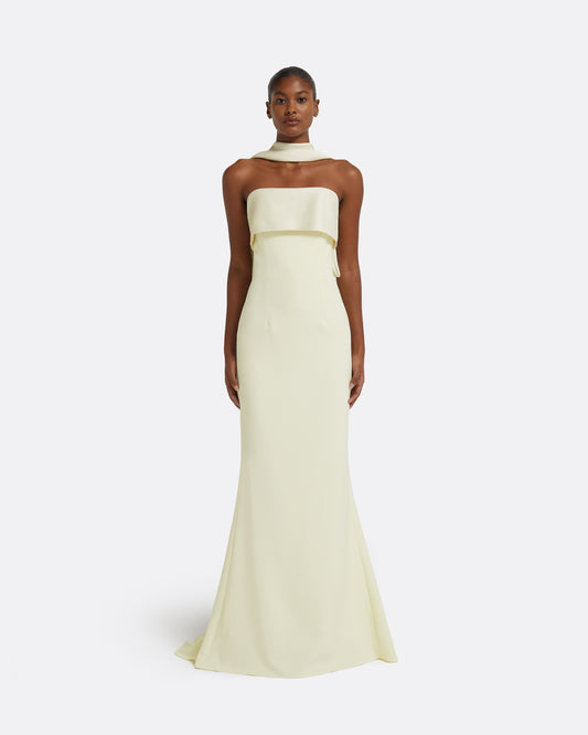 Roshana Sorbet Long Dress