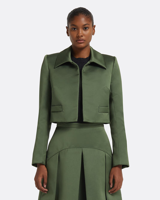 Phoenix Jacket in Moss Green