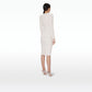 Kaleisha White Sand Midi Dress
