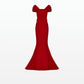 Abigail Azalea Red Long Dress