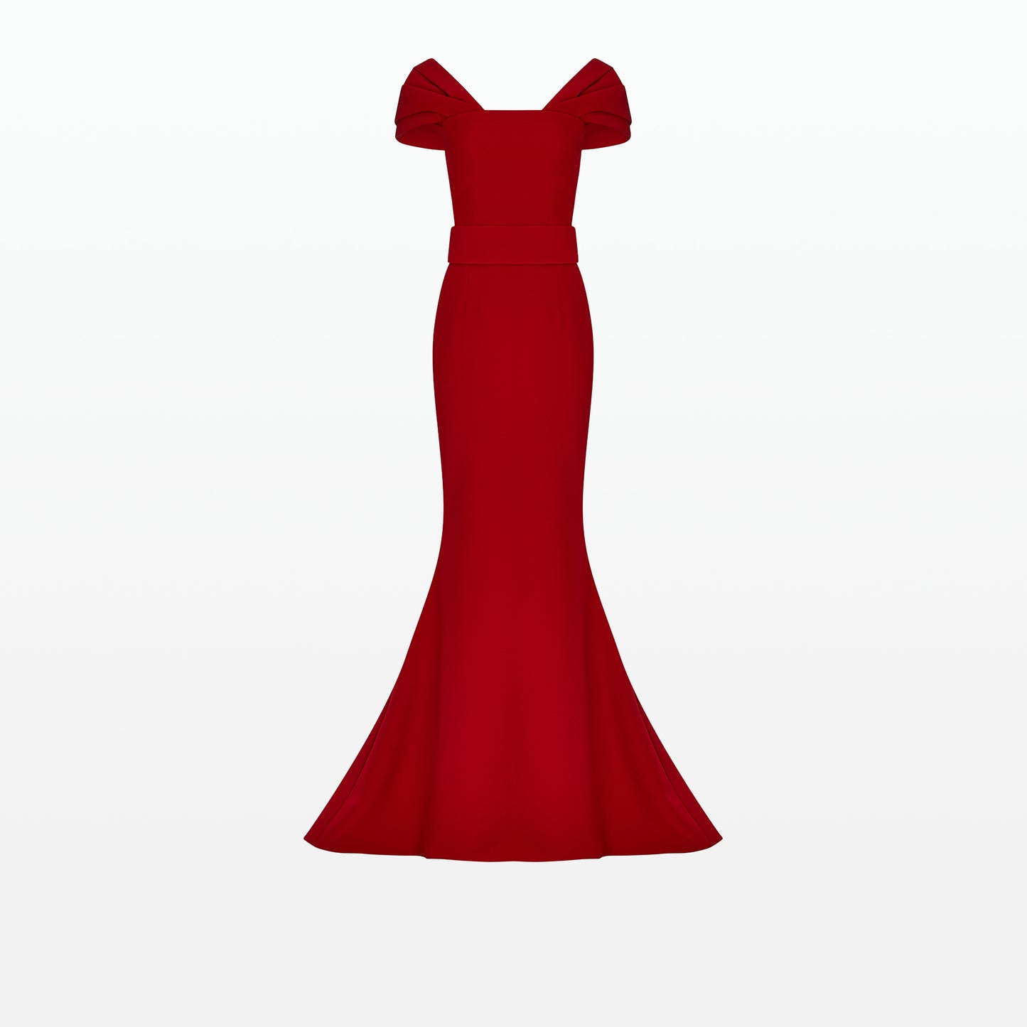 Abigail Azalea Red Long Dress