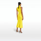 Chasca Canary Knit Midi Dress