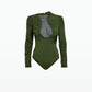 Tova Olive bodysuit