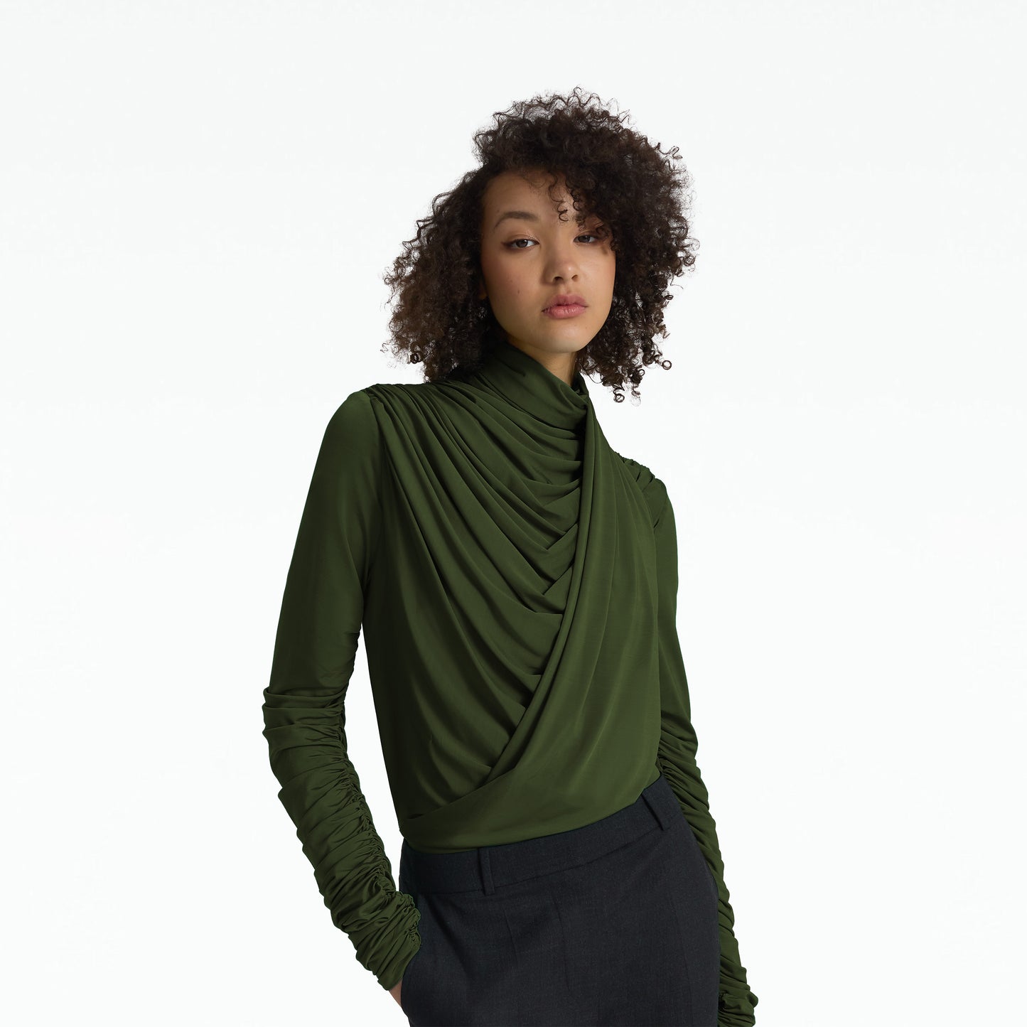 Tuiren Olive Bodysuit