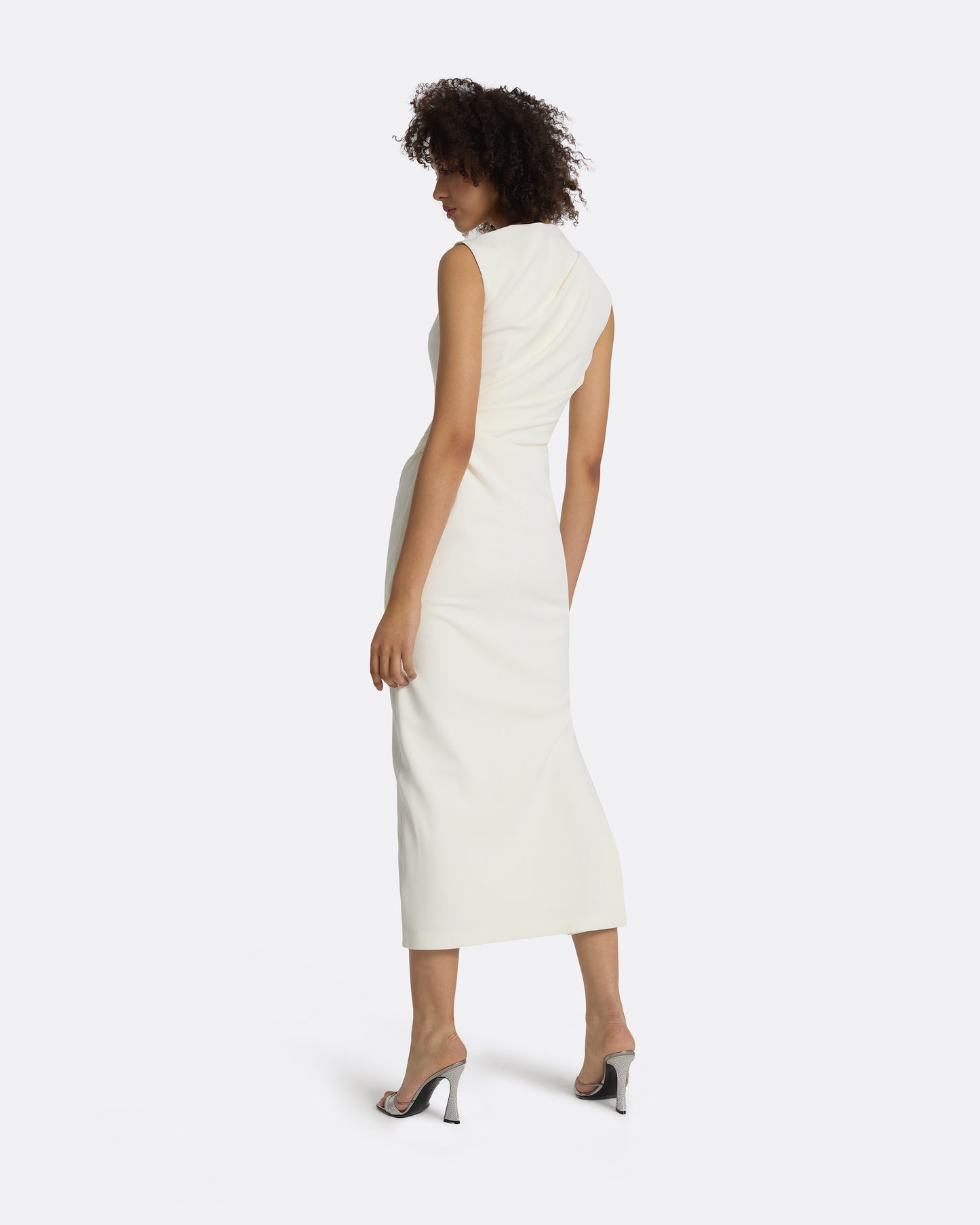 Salena Ivory Midi Dress
