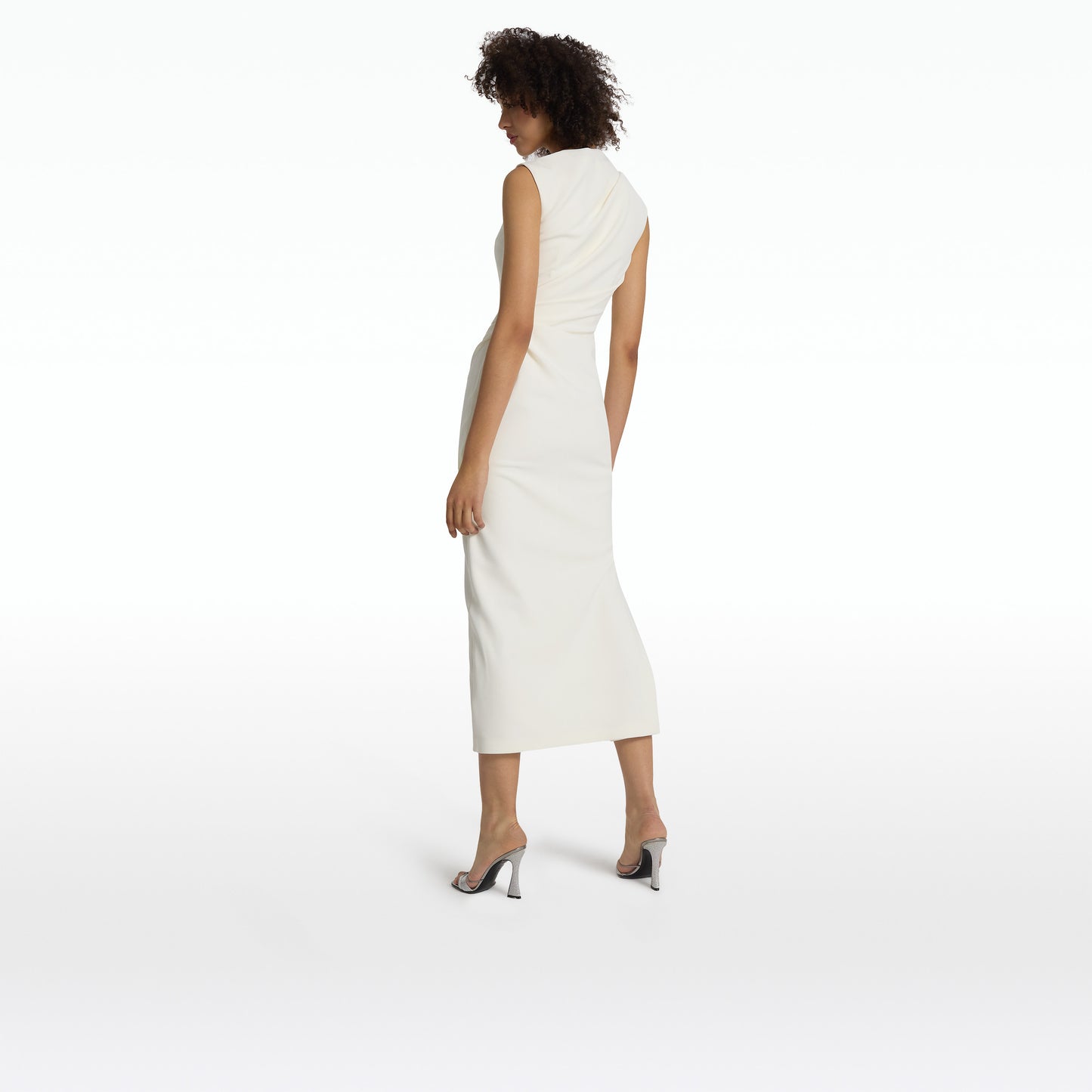 Salena Ivory Midi Dress