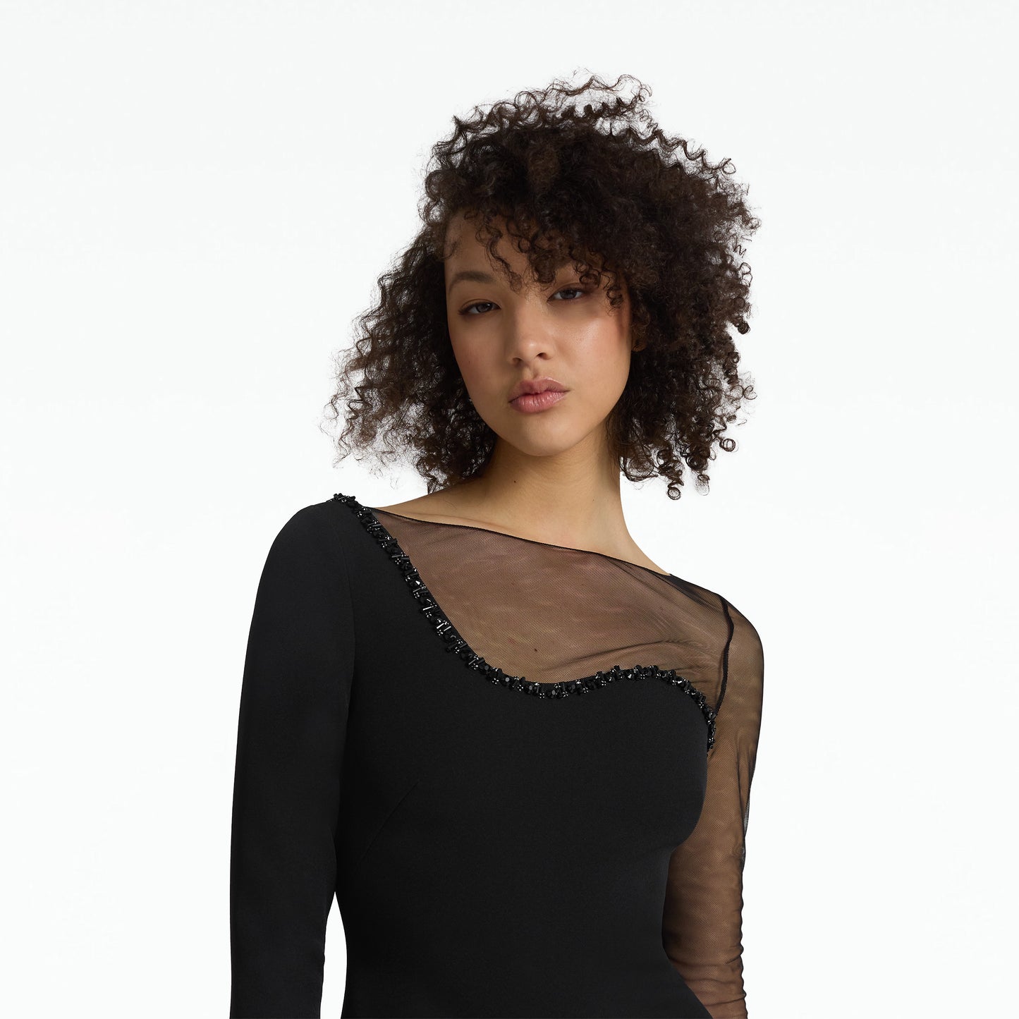 Tetlea Black Short Dress