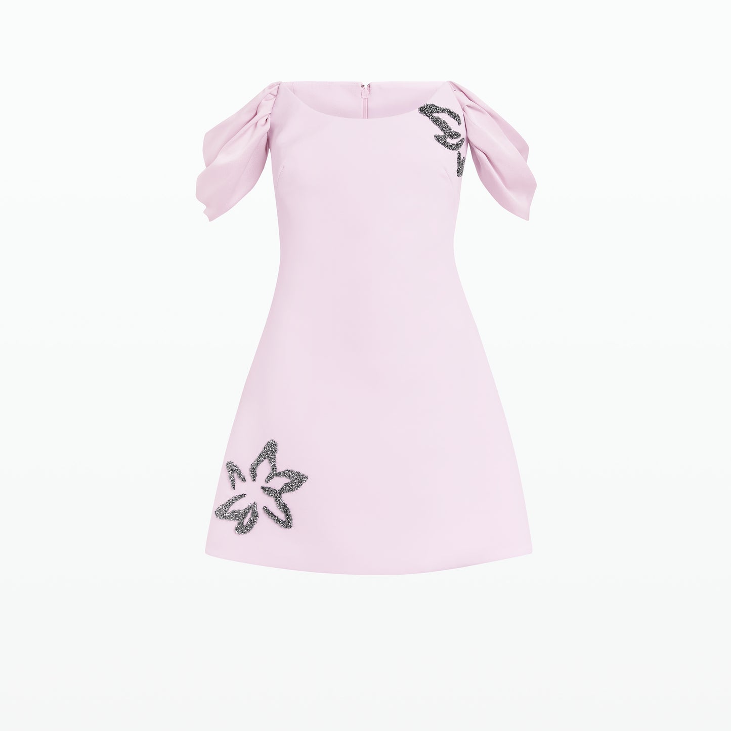 Ixia Lilac Snow Short Dress