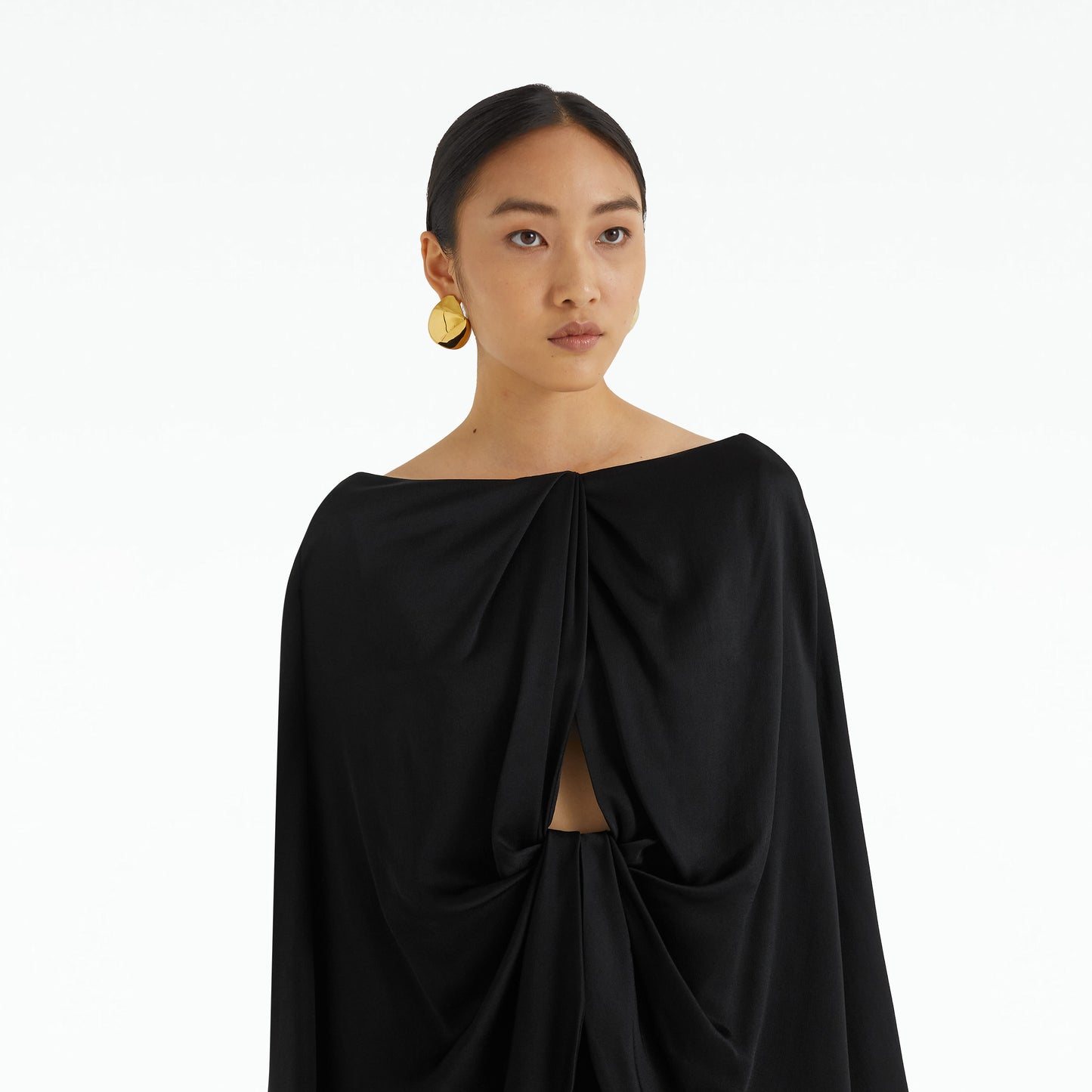 Julita Black Short Dress