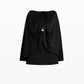 Julita Black Short Dress