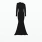Tacita Black Long Dress