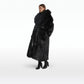 Anital Black Faux Fur Coat