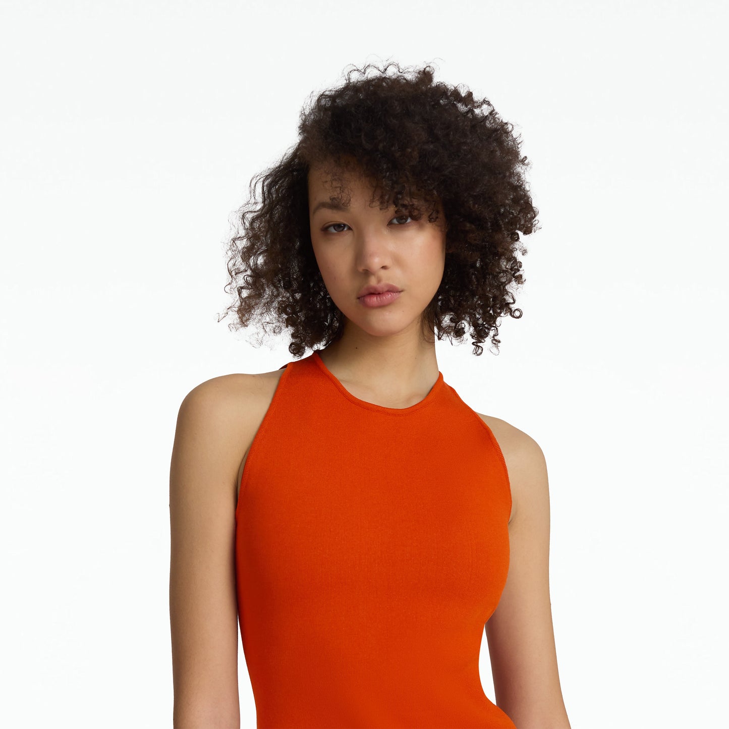 Medoran Walnut Knit Midi Dress