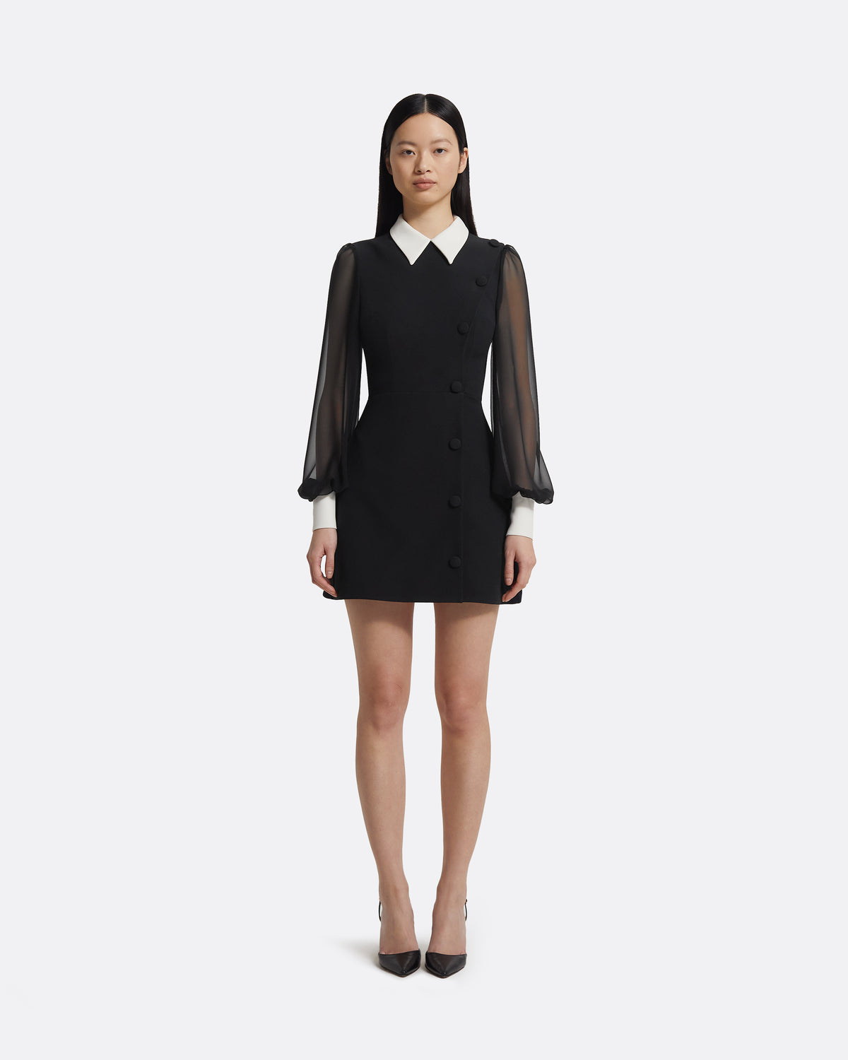Karena Short Dress Ivory on