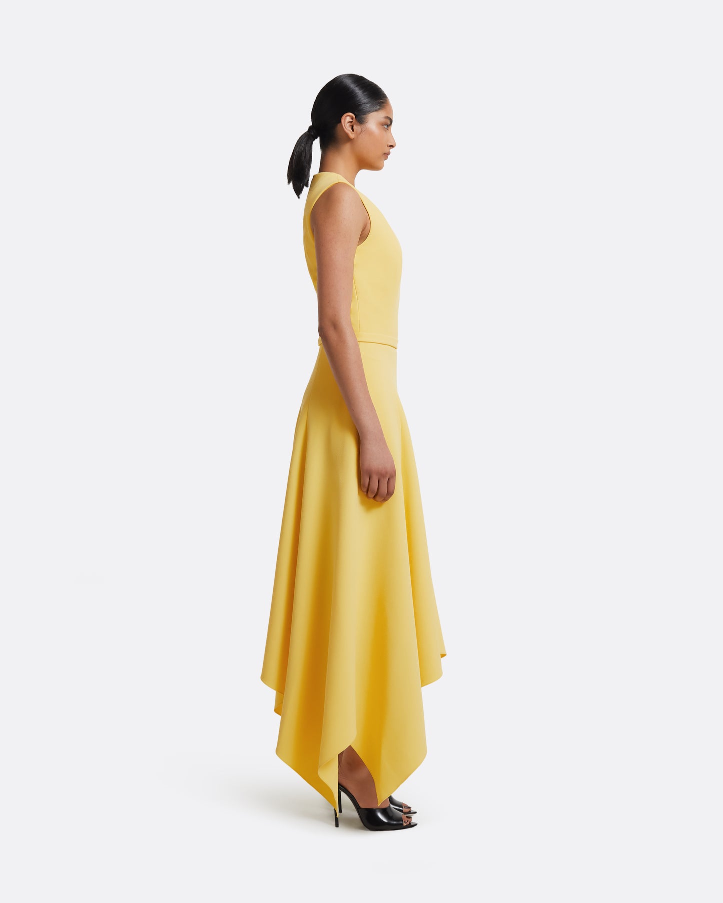 Okimi Dress in Aspen Gold