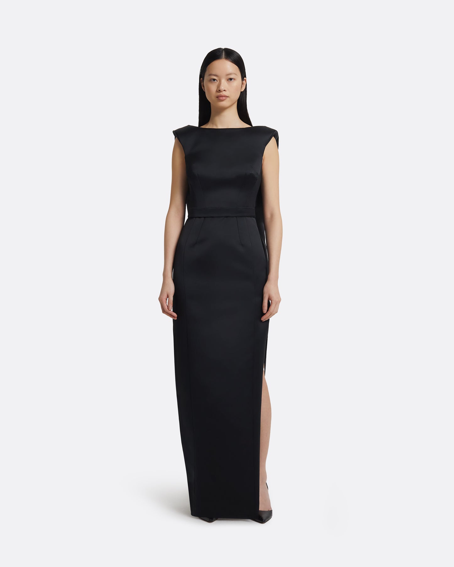 Erica Long Dress in Black