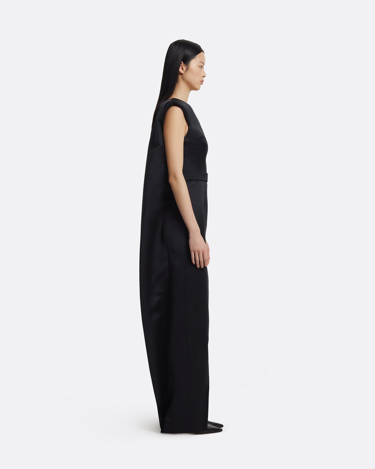 Erica Long Dress in Black