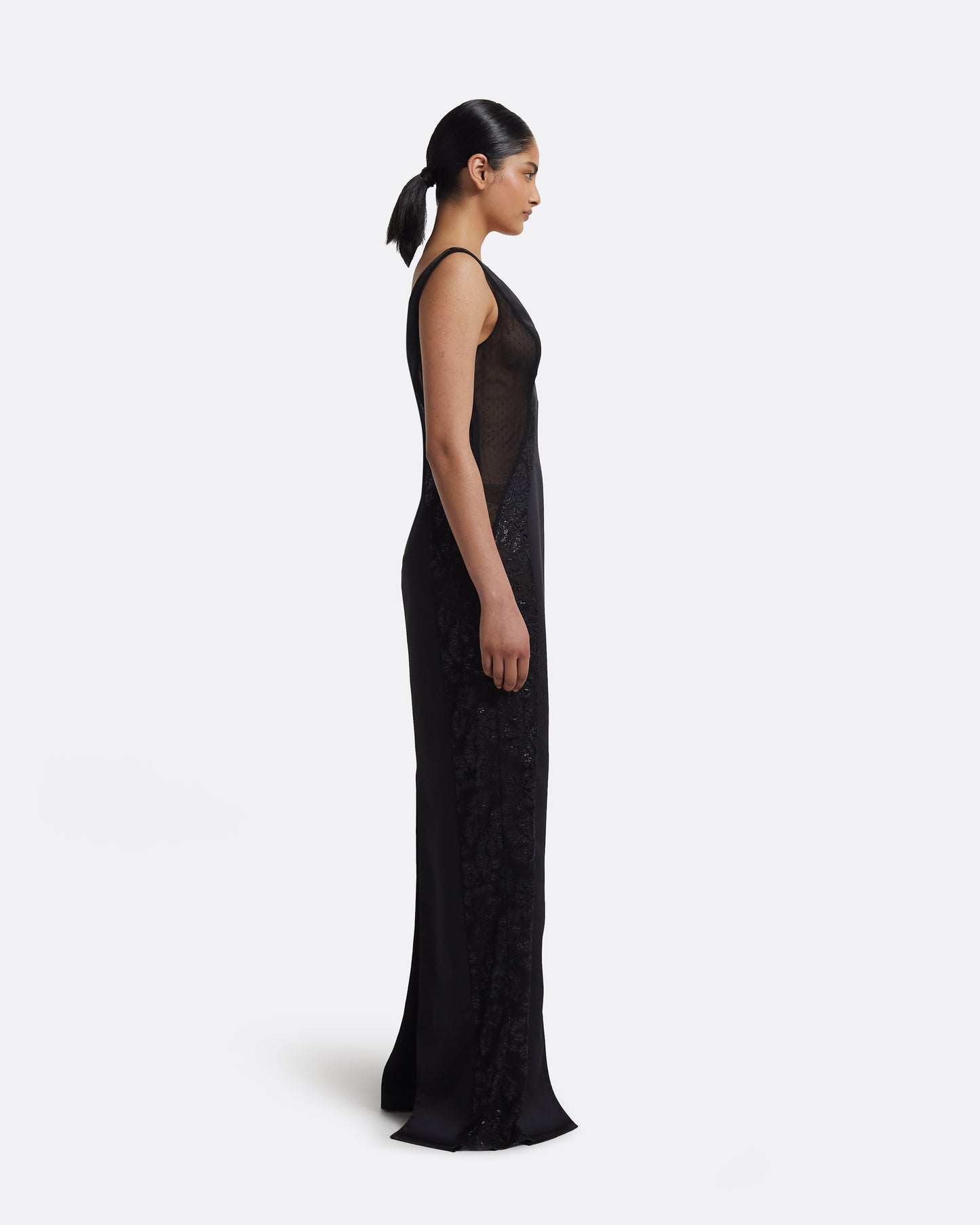 Shayla Long Dress in Black