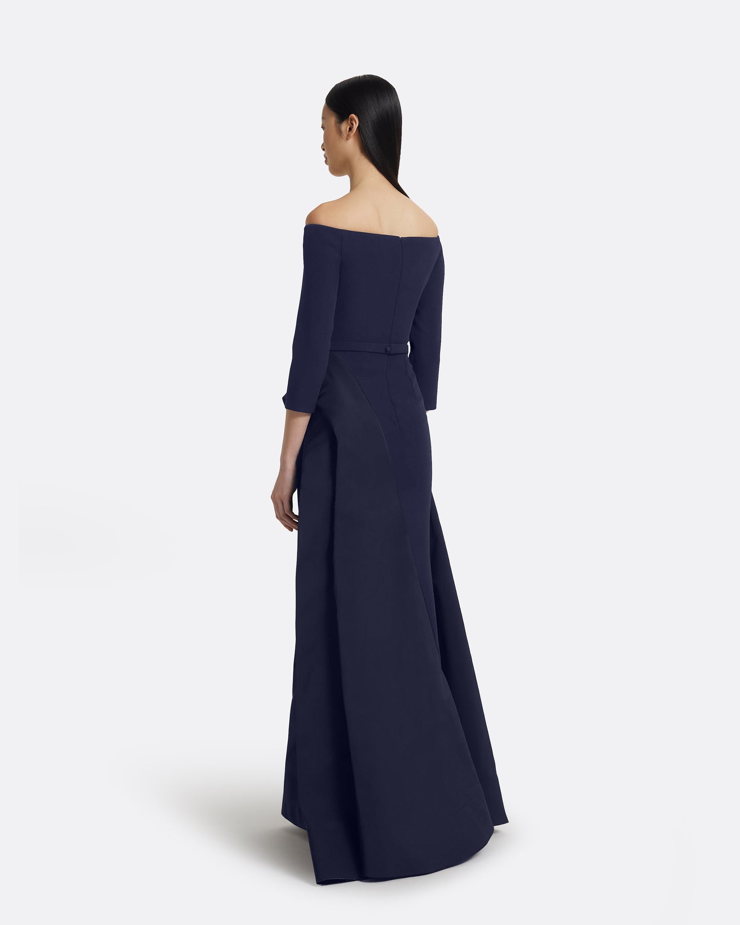 Nila Long Dress in Azurite