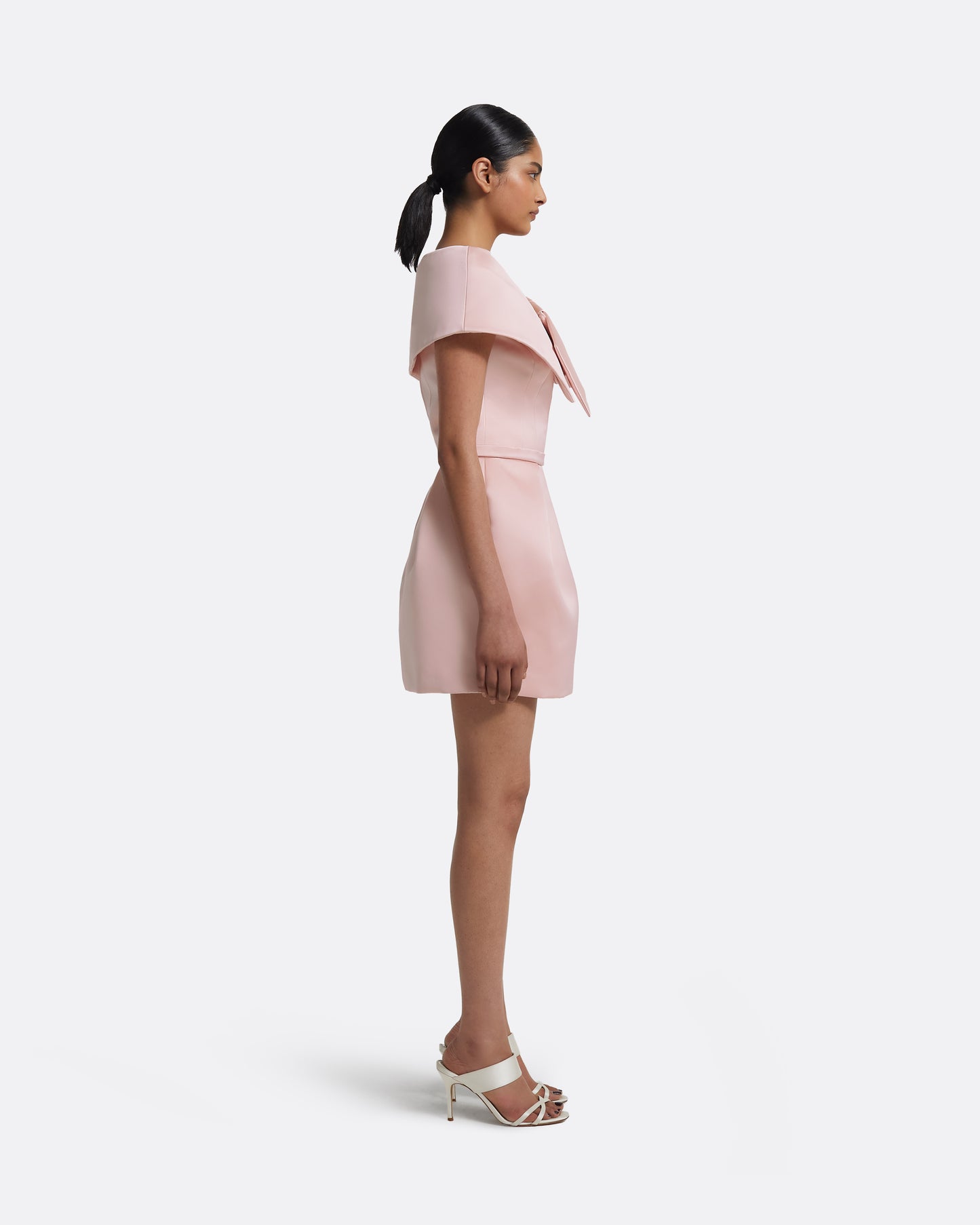 Senka Short Dress & Hanabi Harness in Lotus Bloom