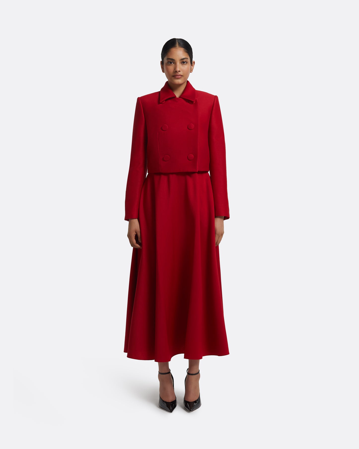 Miwa Skirt in Radiant Red