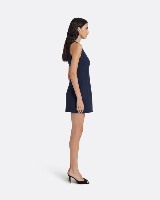 Naya Short Dress in Maritime Blue