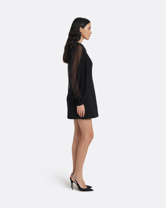 Yonah Mini Dress in Black