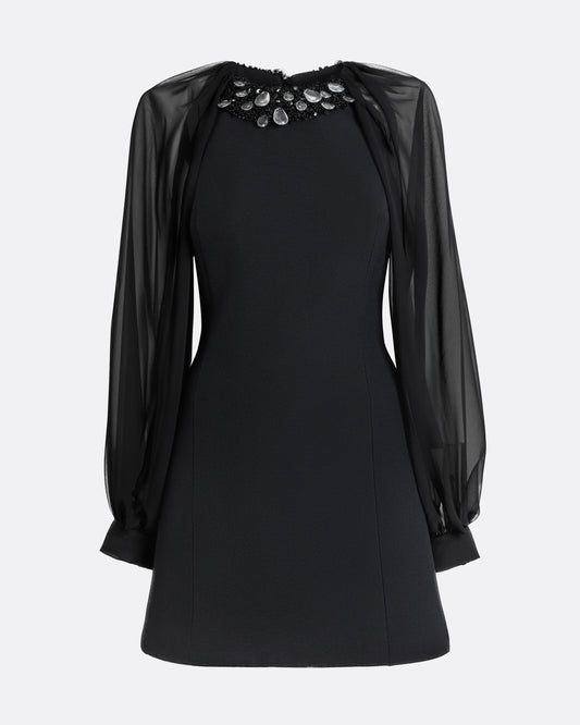 Yonah Mini Dress in Black