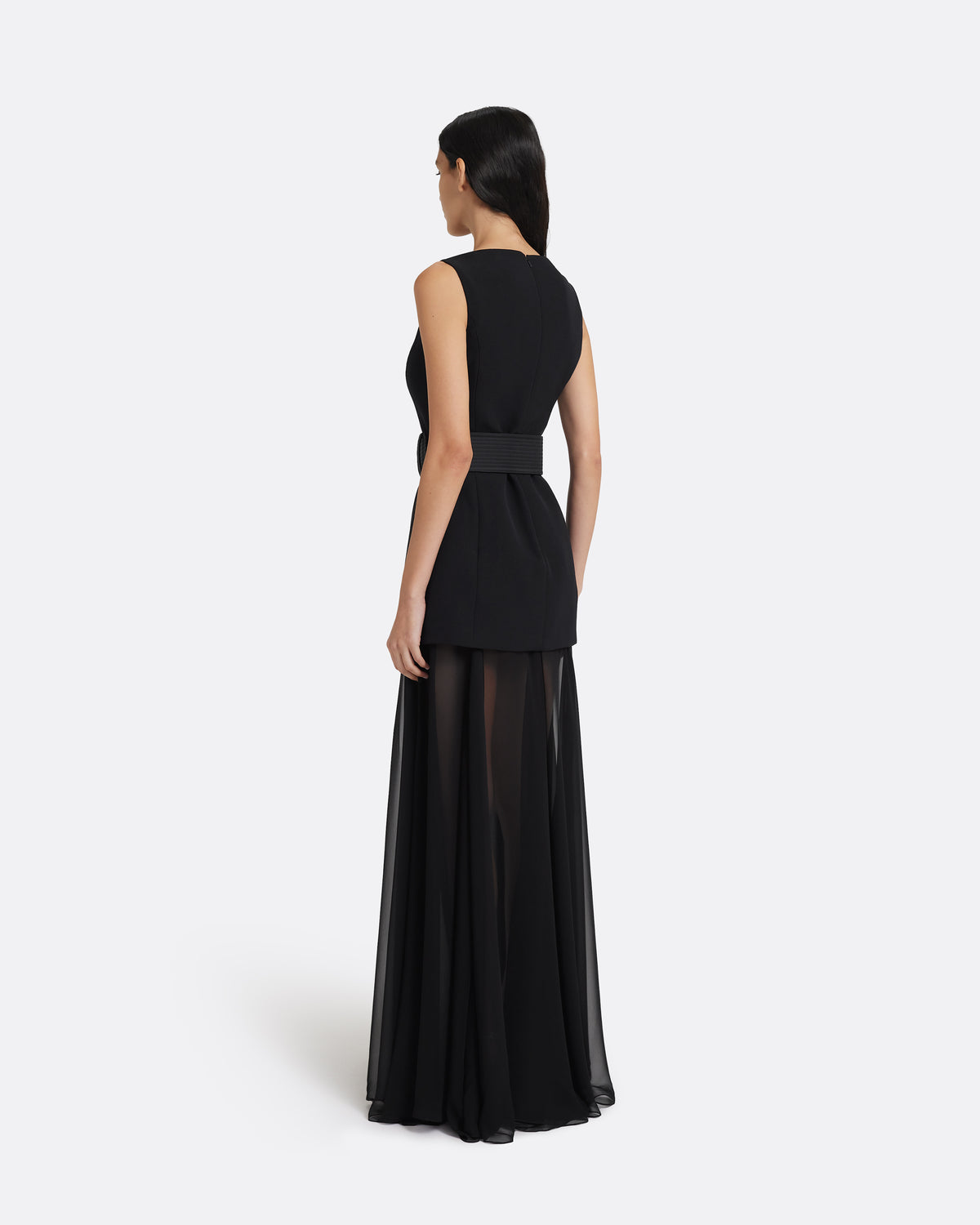 Minna Long Dress in Black