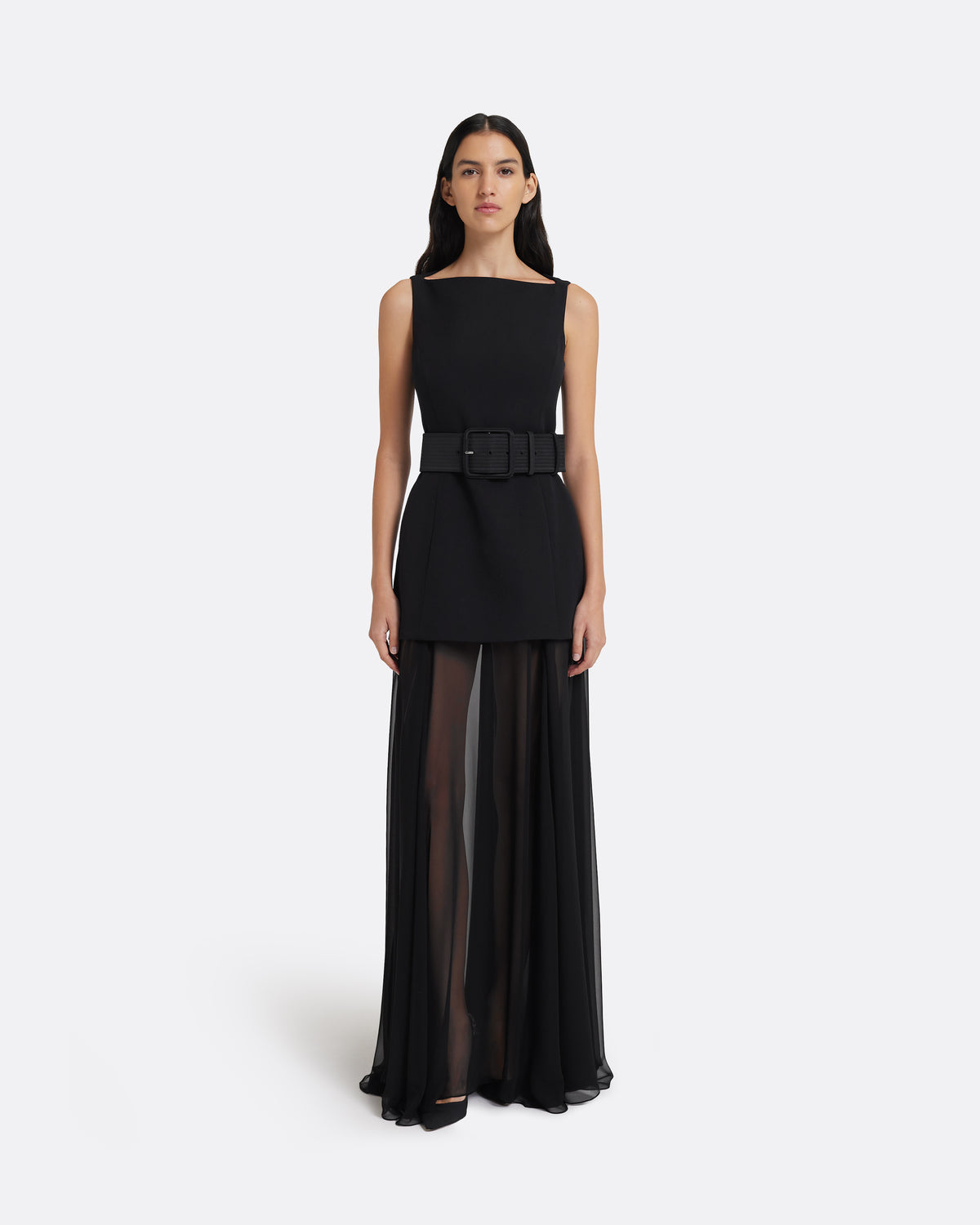 Minna Long Dress in Black