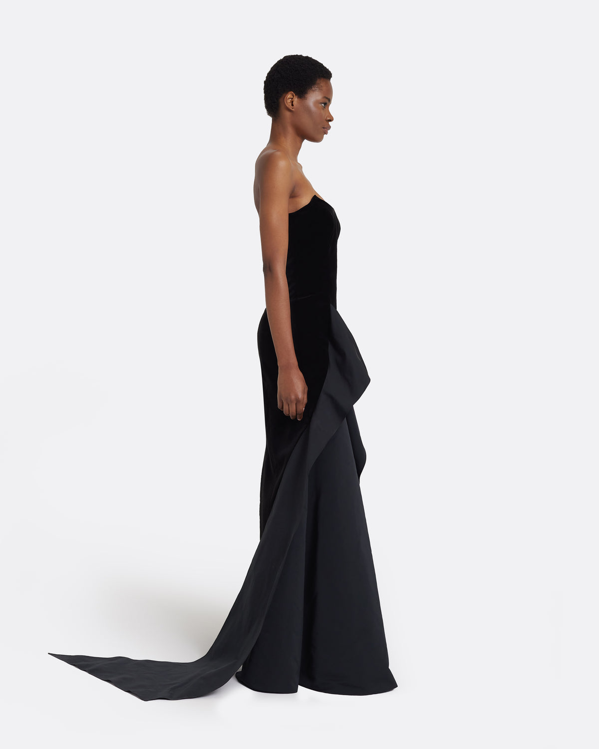 Fianne Long Dress in Black