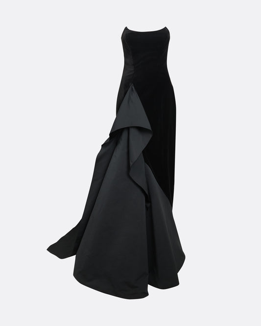 Fianne Long Dress in Black