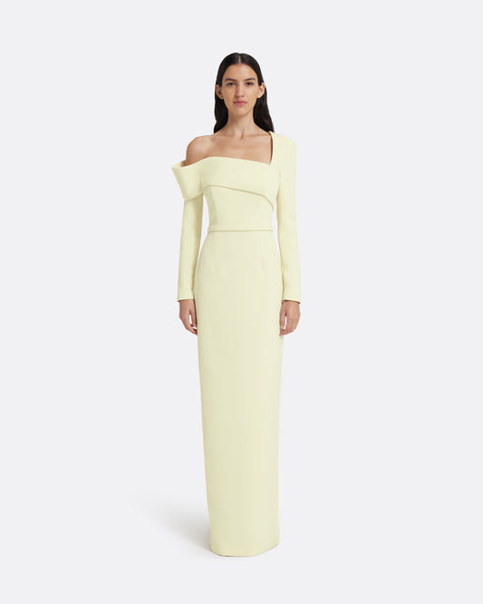 Yemihma Long Dress in Buttermilk