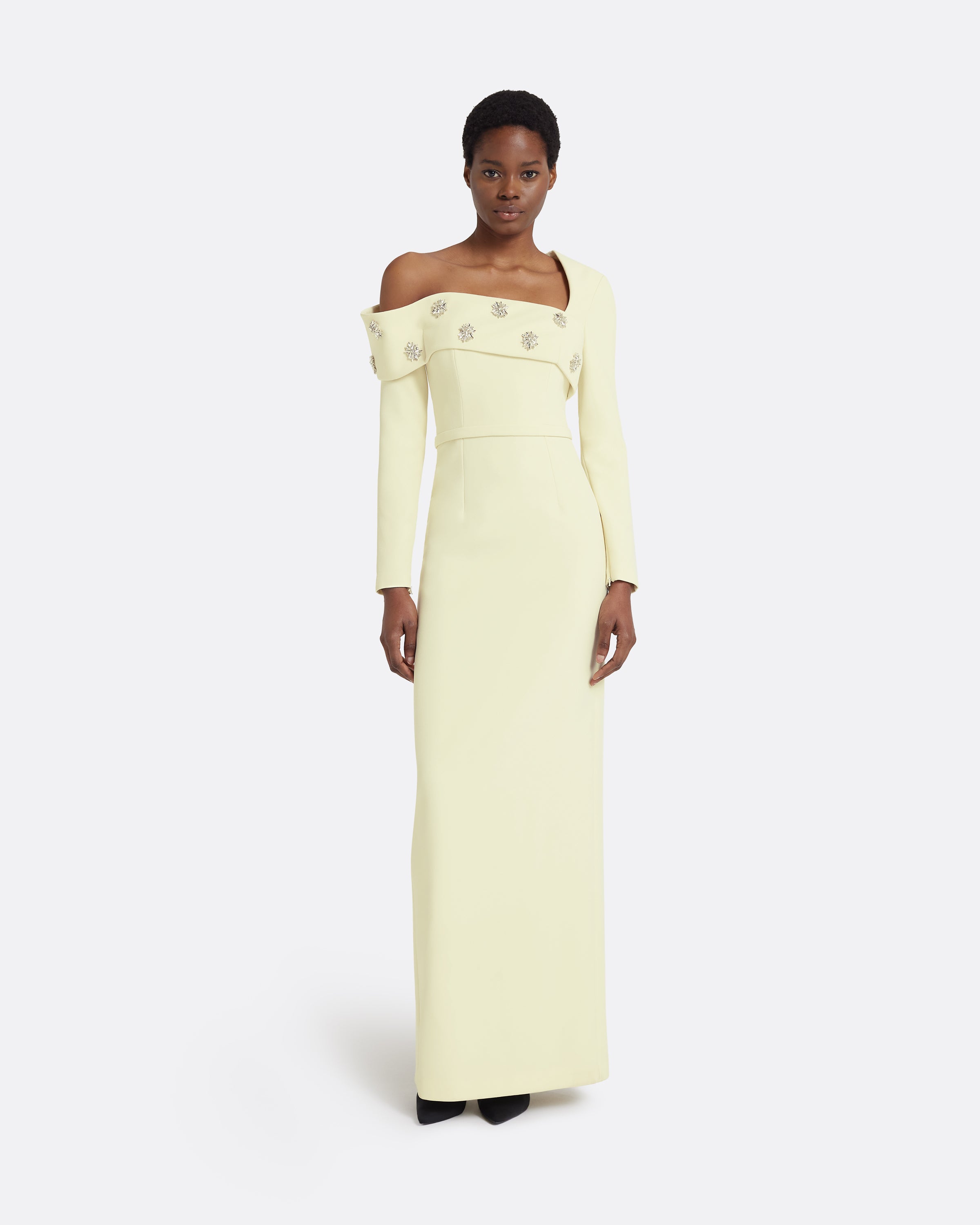 Safiyaa サフィヤ ドレス ワンピース チュール ブラック 黒 Safiyaa Dresses & Gowns | Luxury Made-to-Order and Custom Styles