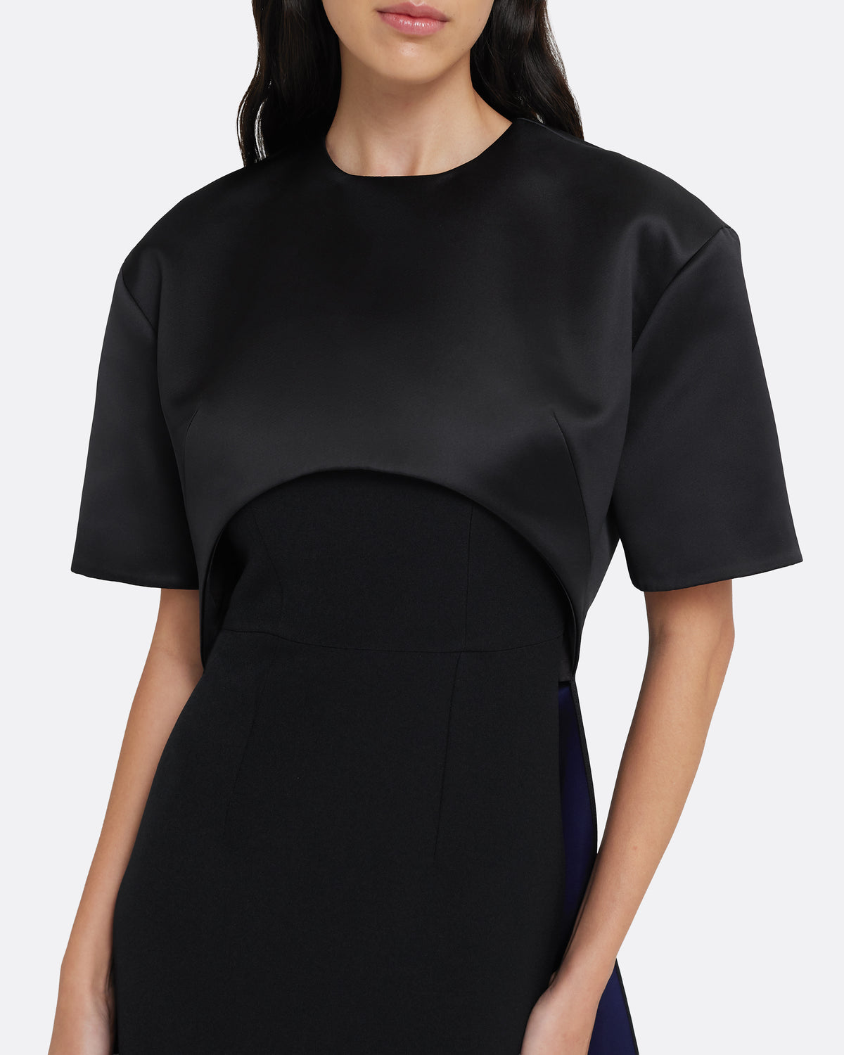 Onaise Long Dress in Black