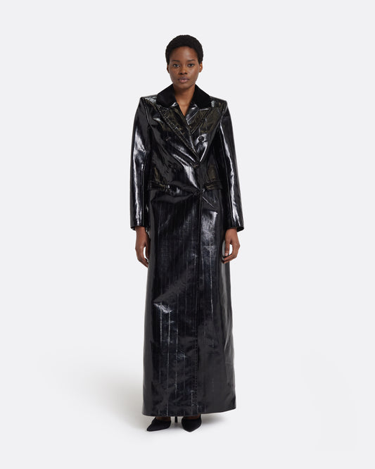 Alain Coat in Black
